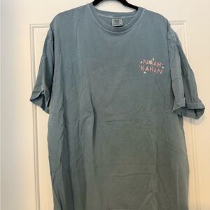 Noah Kahan Dusty Blue Graphic Tee